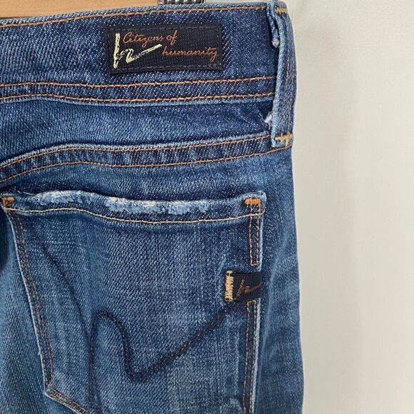 Citizens of Humanity Ingrid Low Waist Flare Jeans - Picture 7 of 10
